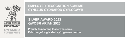 Armed Forces Covenant - Employer Recognition Scheme Silver Award 2023