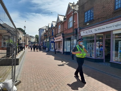 Police in Neath