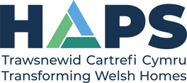 HAPS Transforming Welsh Homes logo