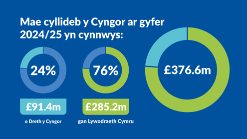 Cyllideb y Cyngor 2024/25