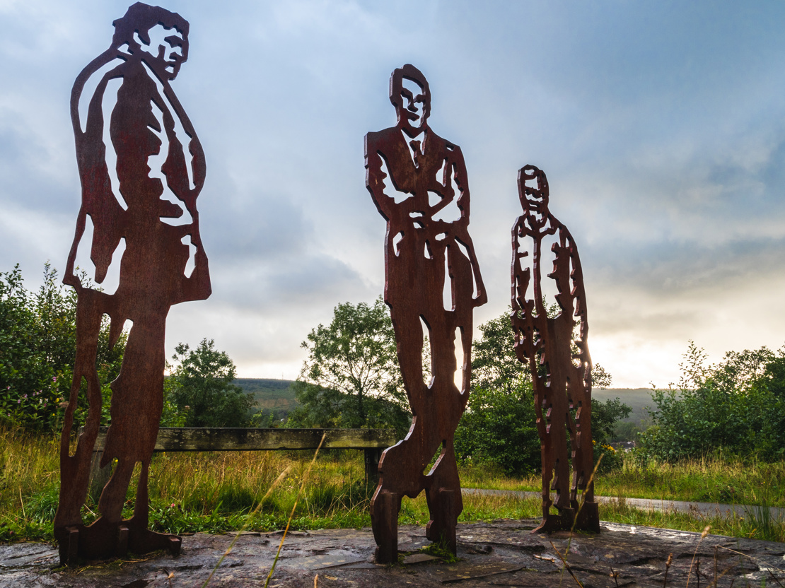 The Richard Burton Trail offers an interesting mix of culture, history and dramatic views