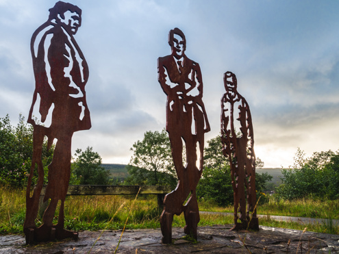 The Richard Burton Trail offers an interesting mix of culture, history and dramatic views