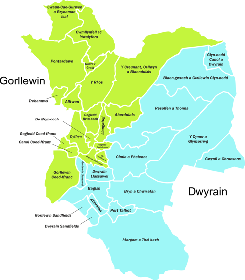Development Control Teams Boundaries Welsh