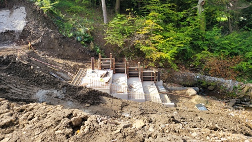 Update on the culvert replacement at Castle Drive, Cimla